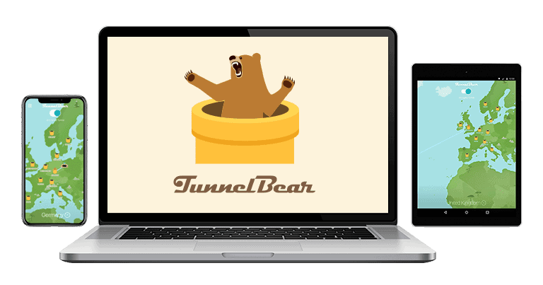 6. TunnelBear — 最适合新手的VPN